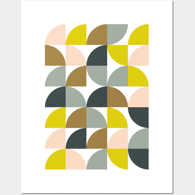 Modernist Pastels Wall Art by ApricotBirch